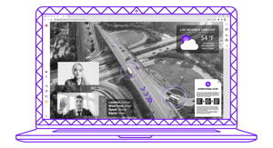 laptop mockup showing drone usecase
